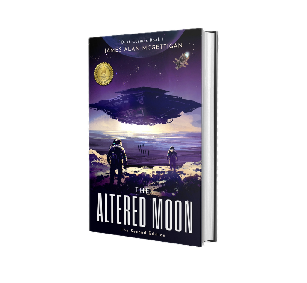 (Signed) The Altered Moon: A Military sci-fi series (A First Contact Book) - The Second Edition (The Dust Cosmos Book 1)