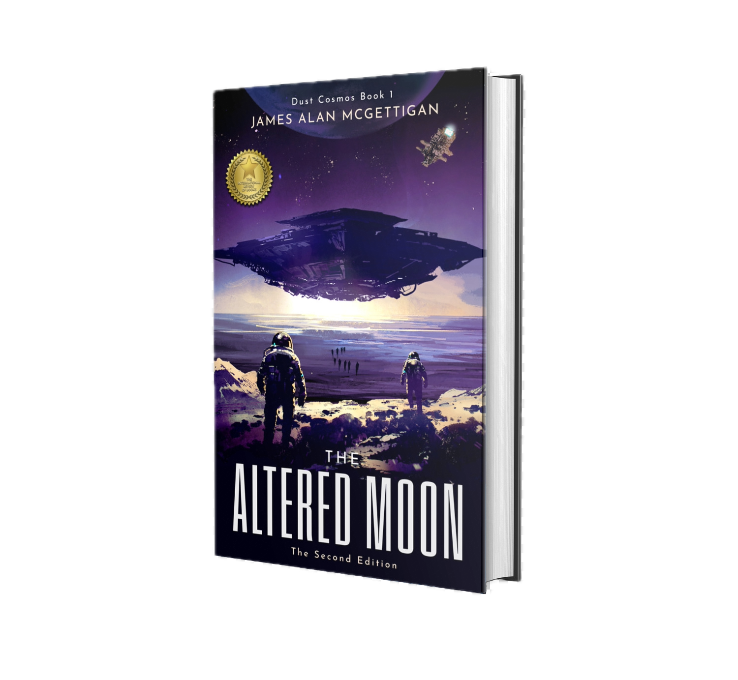 (Signed) The Altered Moon: A Military sci-fi series (A First Contact Book) - The Second Edition (The Dust Cosmos Book 1)