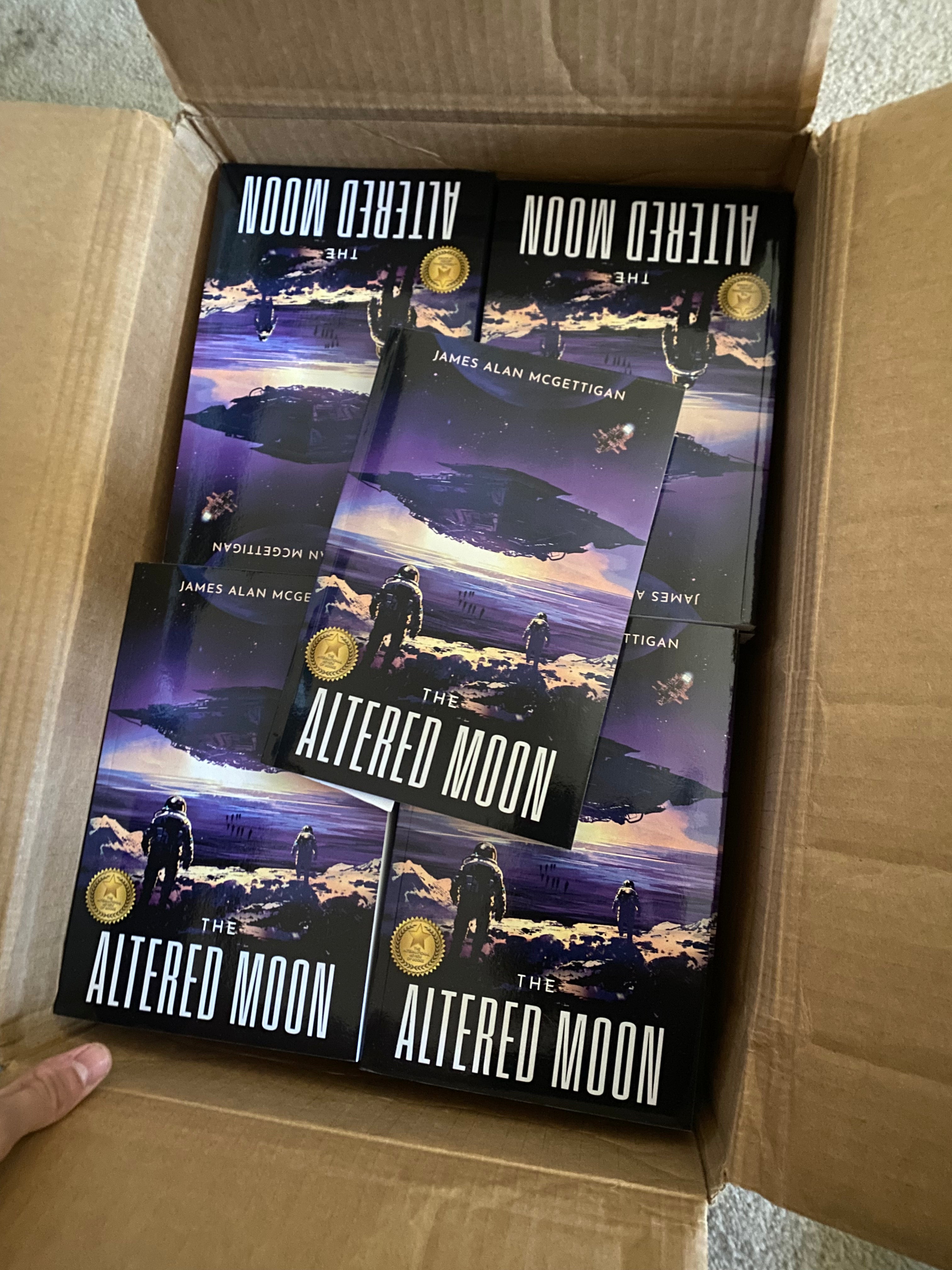 Signed First Edition The Altered Moon (Updated cover)